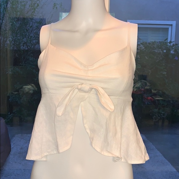 forever 21 white tank top